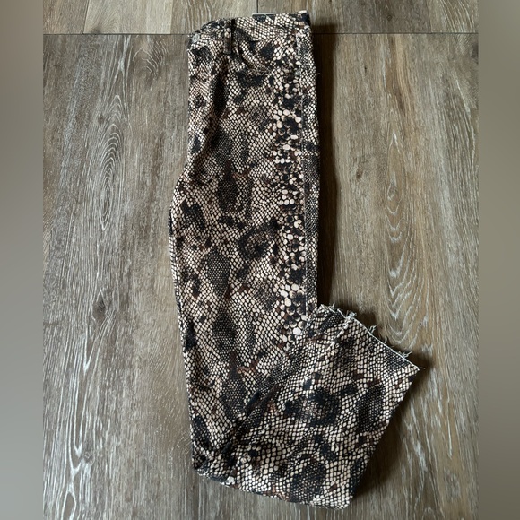 Free People Pants - NWT FP snake skin pattern skinny jean